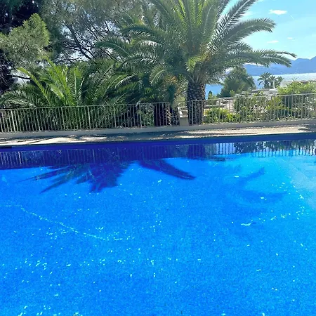 Luxurious Privacy - 130M2 Entire Floor, Pool, Parking, Ac - 5' Croisette - Plage Des Sports Apartment *